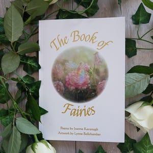 Livre de poésie magique The Book Of Fairies avec des images de fées enchanteresses, cadeau parfait pour les amateurs de fées de tous âges