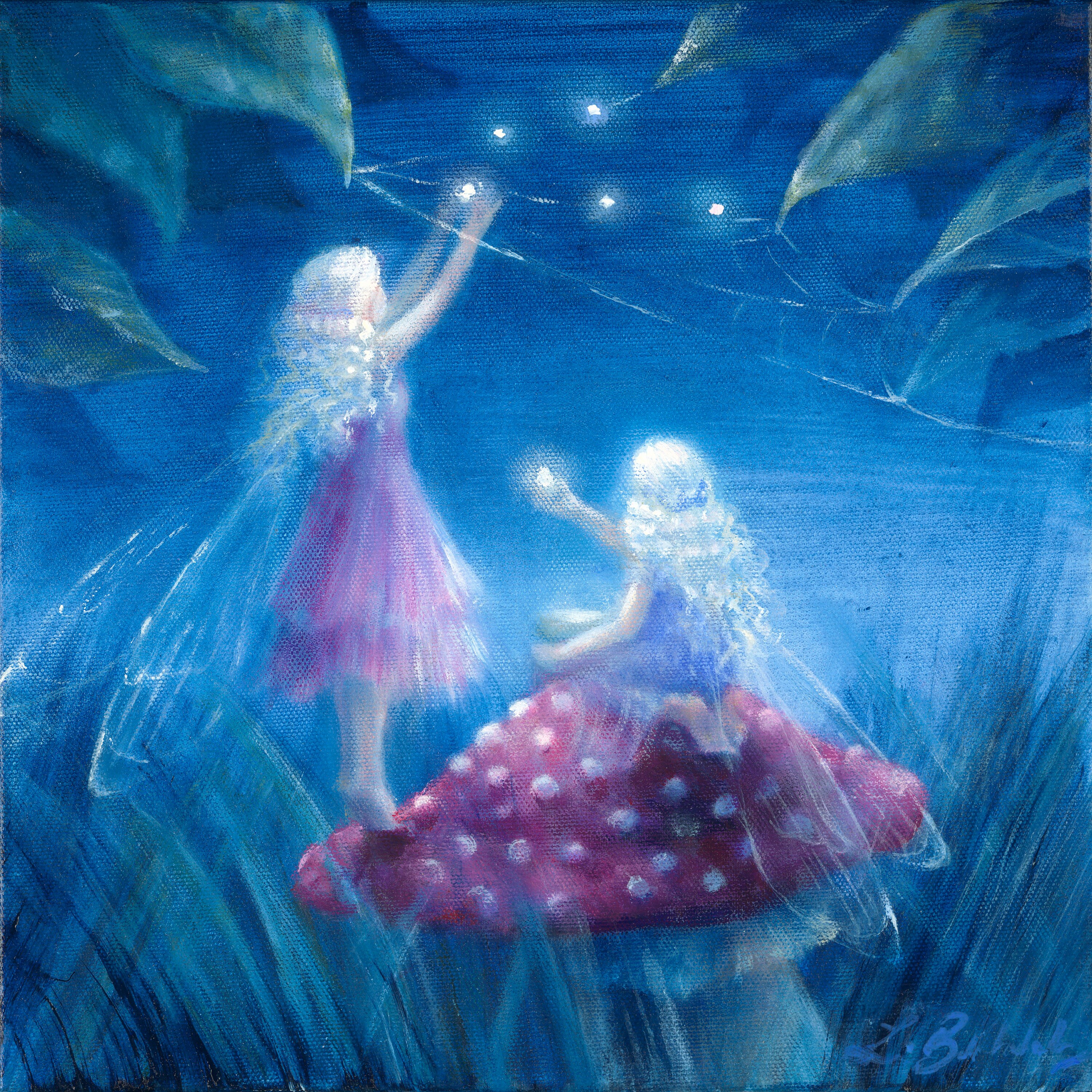 Blue Fairy Lights Etsy UK
