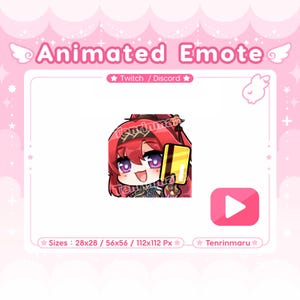 vagues de Wuthering | Emote animée Carte de crédit Yinlin | Twitch/Discord/Youtube