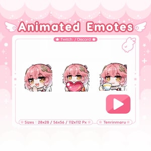 Wuthering Waves | Changli 3 Animated Emotes Pack | Twitch/Discord/Youtube