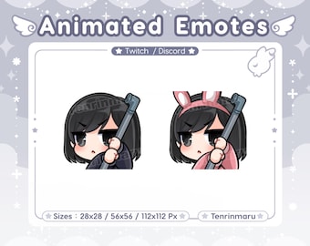 Silent Hill F | Hinako Pipe Animerad Emote (två versioner) | Twitch/Discord/Youtube