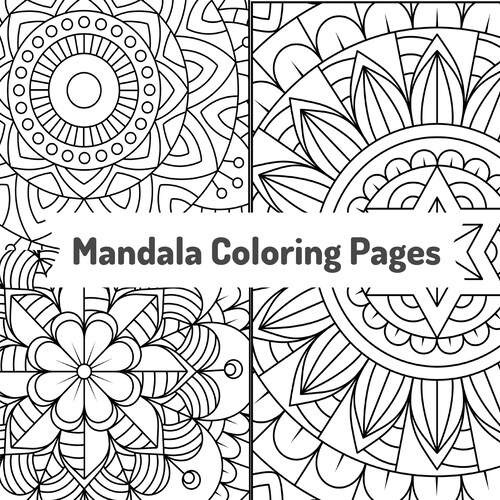 Mandala Coloring Book: Relax and Unwind With Stress-relieving - Etsy