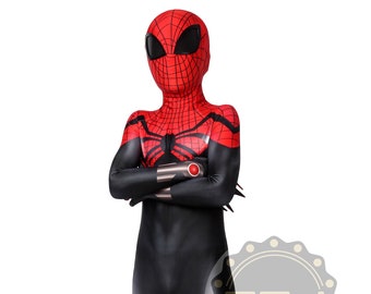 Kid Size Spider Suit Halloween Cosplay Costume