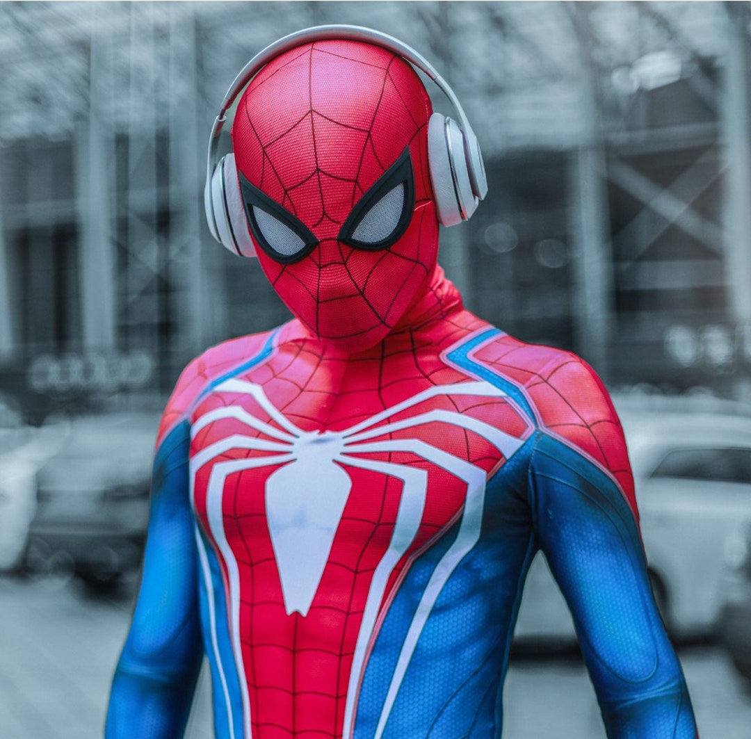 subtropisk Landbrugs klinge Spiderman PS4 Game Cosplay Costume Halloween Body Suit - Etsy