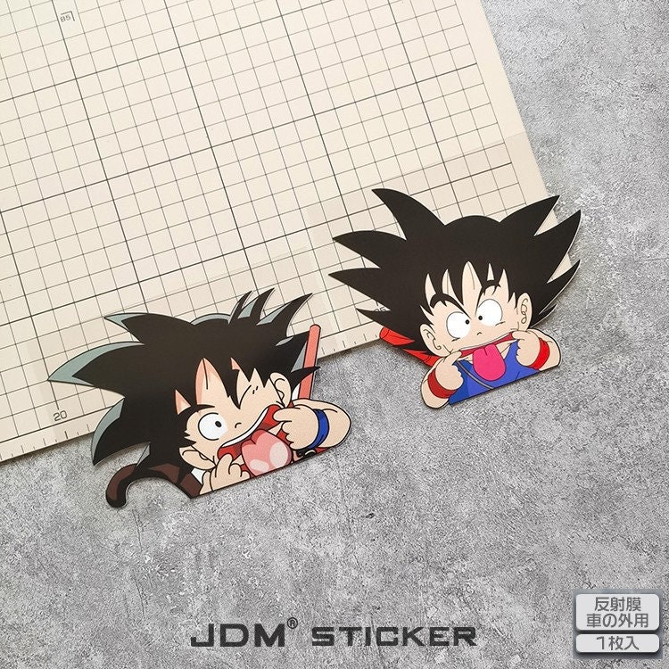 100Pc Anime Dragon Ball Z Super Saiyan Goku Vegeta Piccolo Pan Sticker DBZ