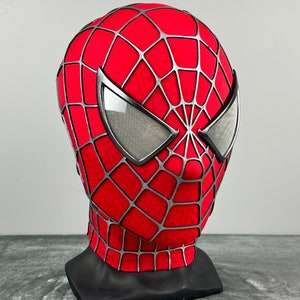 Super Hero Movie Inspired Mask with Hard Face Shell Premium Red Mask