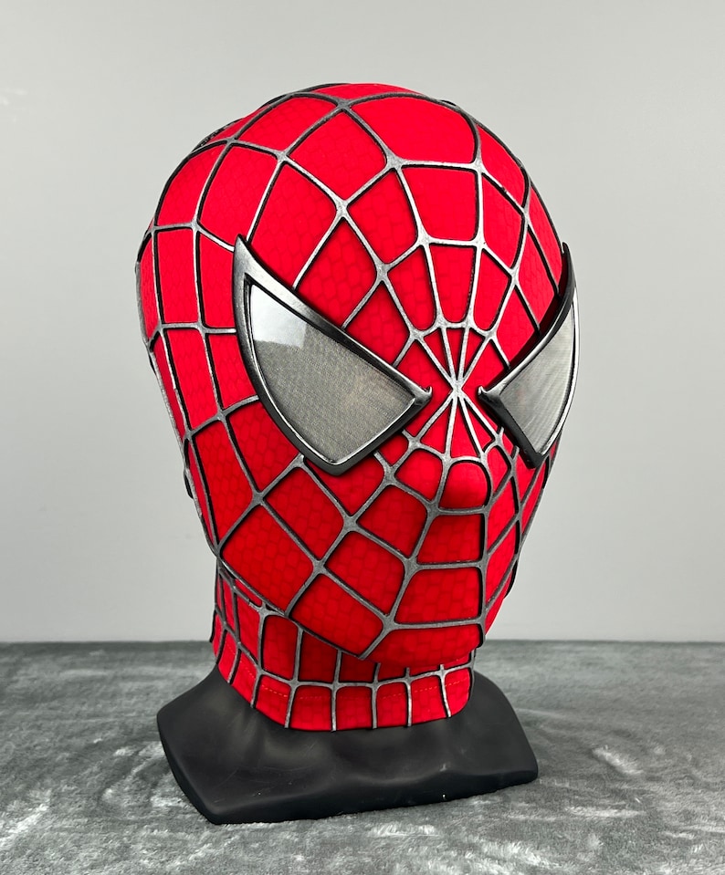 Super Hero Movie Inspired Mask with Hard Face Shell Premium Red Mask