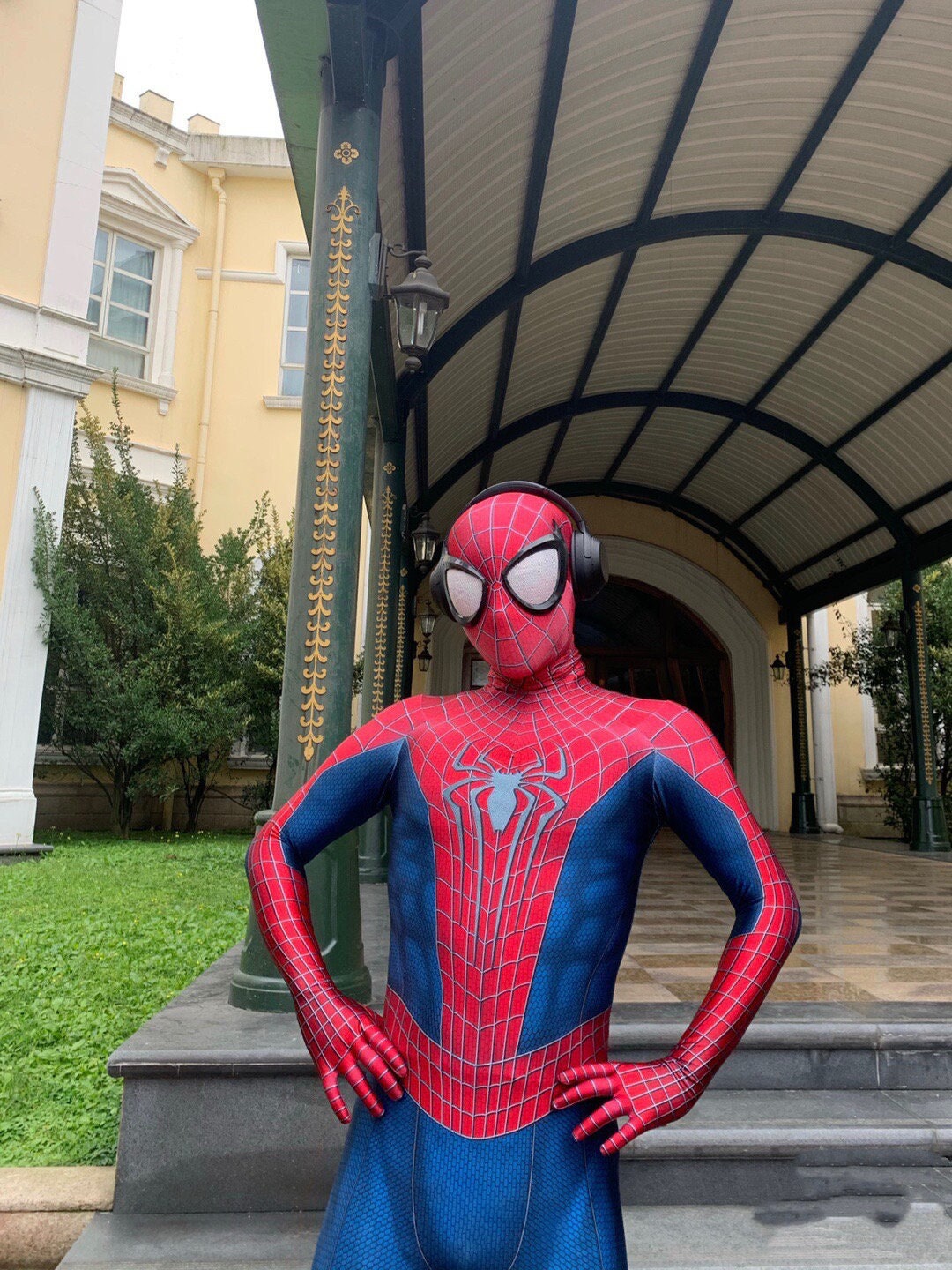 Costume di Spiderman per bambini Adulto Tobey Maguire Cosplay Body  Supereroe Zentai Suit Tuta Halloween Carnival Party Costumi U_a