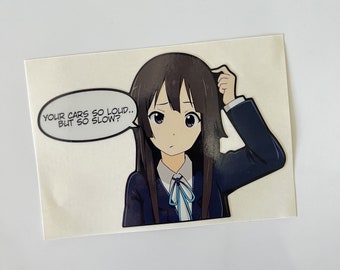 JDM Japanese Anime Girl Sticker Decal