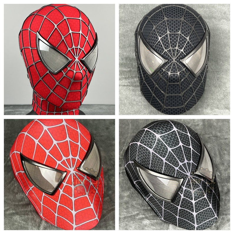 Super Hero Movie Inspired Mask with Hard Face Shell image 1