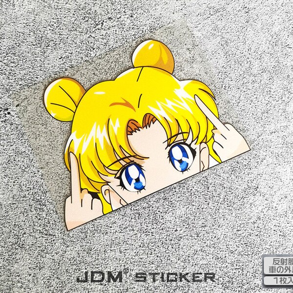 Anime Light Reflective Sticker Decal