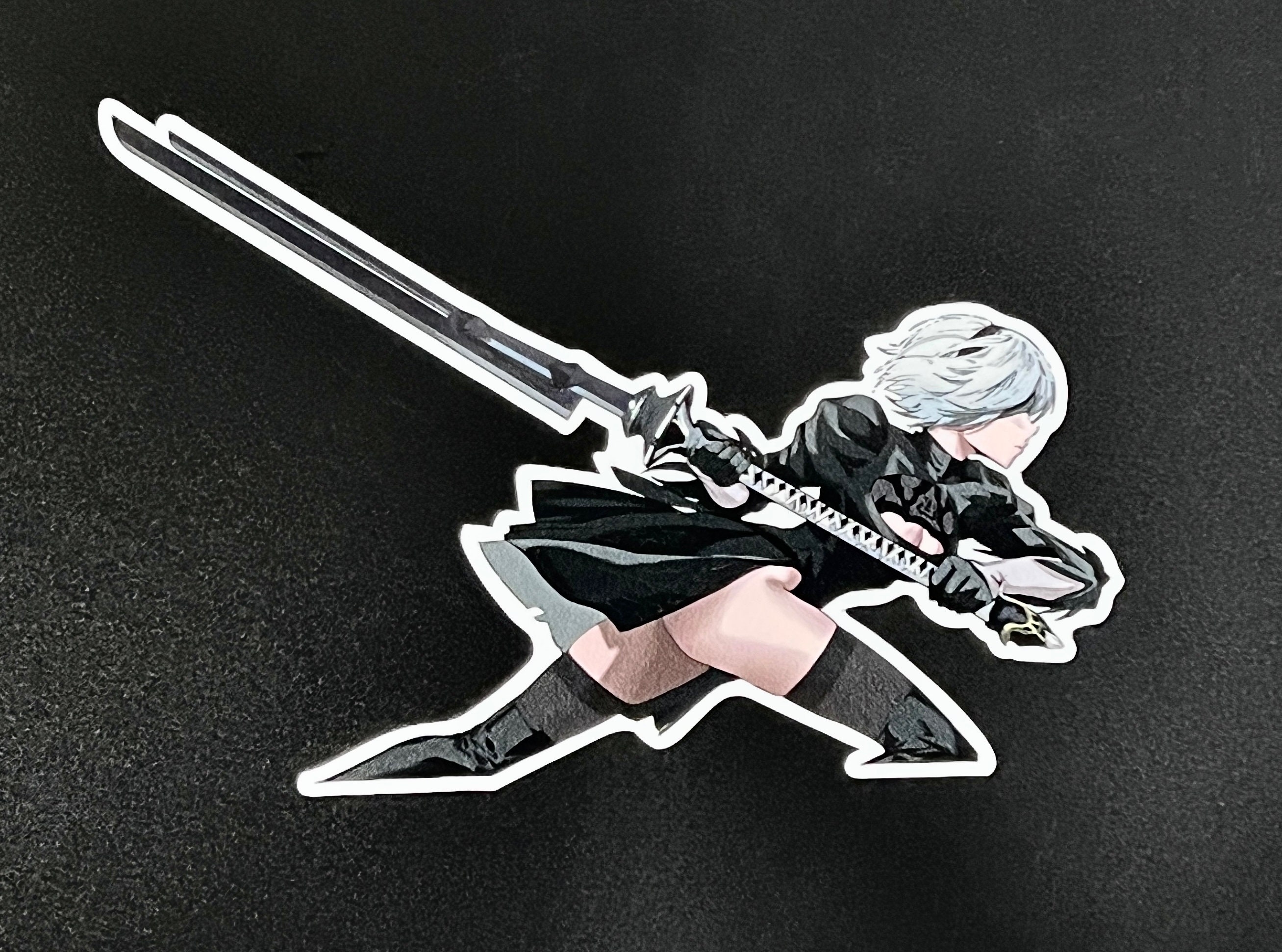 Nier: Automata Anime Fan art, b emoji transparent background PNG