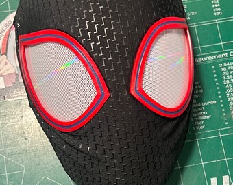 Super Hero Spider Miles Mask with Hard Face Shell