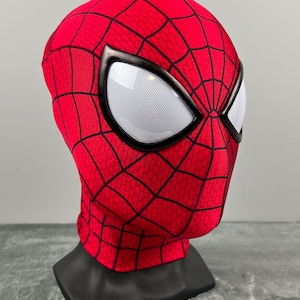 Super Hero Amzing Spider Inspired Mask with Hard Face Shell