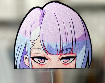 Lucy Anime Light Reflective Sticker Decal