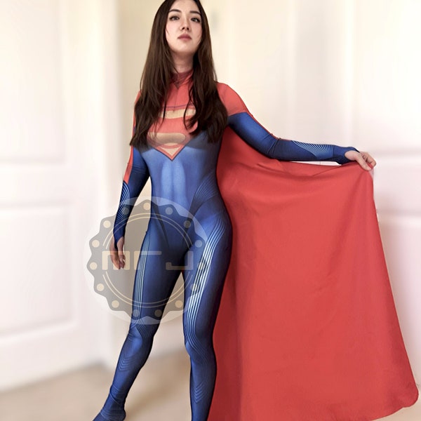 Super Hero Girl Suit Halloween Costume Cosplay