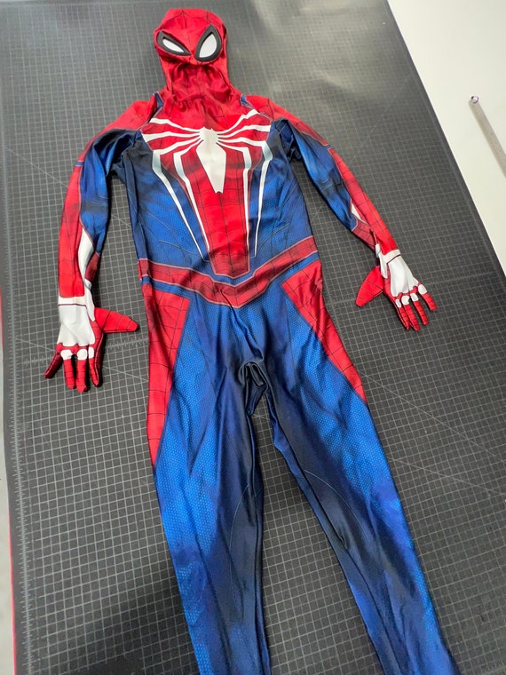 SpiderMan PS4 Juego Cosplay Disfraz Halloween Body Suit - Etsy España
