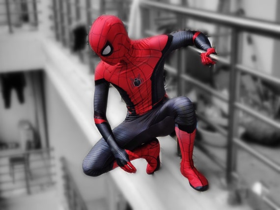 Gioco PS4 Spiderman Costume Cosplay supereroe Zentai Suit costumi