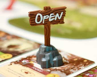 Everdell Open Signs  - 6 pieces- unofficial