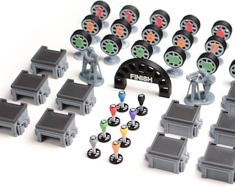 Heat: Pedal to the Metal Upgrade Kit - Garages, Levers, Finish Line