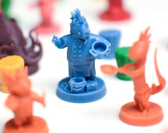 Custom Miniature Set for Critter Kitchen (Unofficial Add-on) / 29pcs