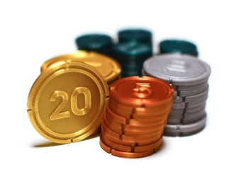 Ark Nova Money Coin Set | Upgrade Pack |