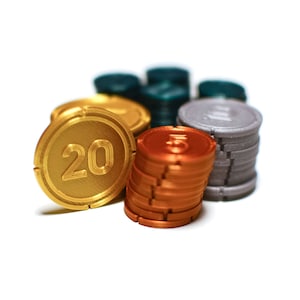 Ark Nova Money Coin Set | Upgrade Pack |