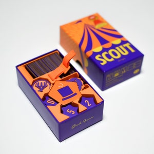 Scout - Encart | Organisateur | Jetons de rappel du premier joueur et du numéro actif (non officiels)