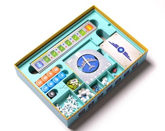 Sky Team Organizer/Insert and Tokens upgrade / Ready for Expansions