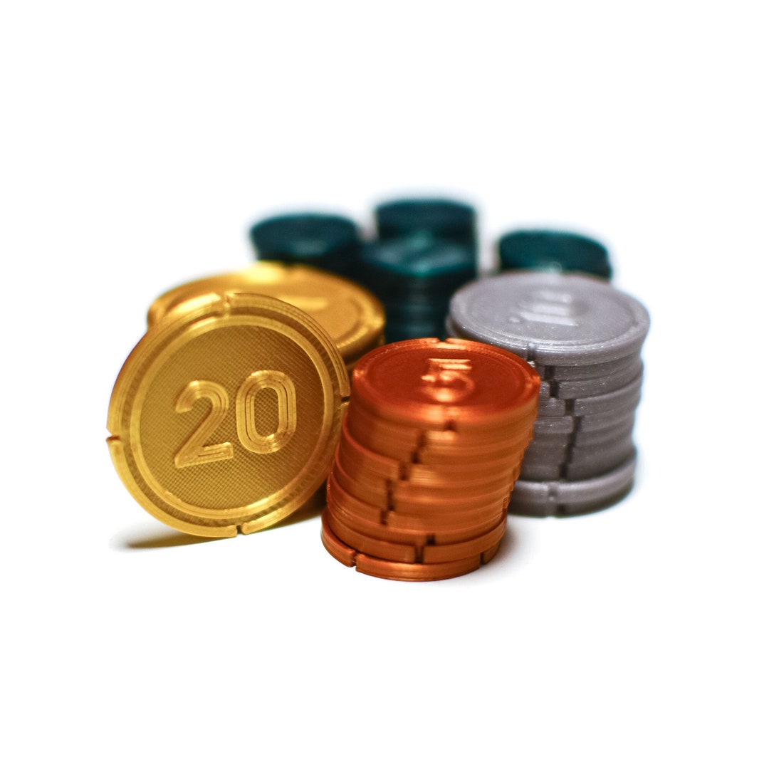 Ark Nova Money Coin Set Upgrade Pack Etsy