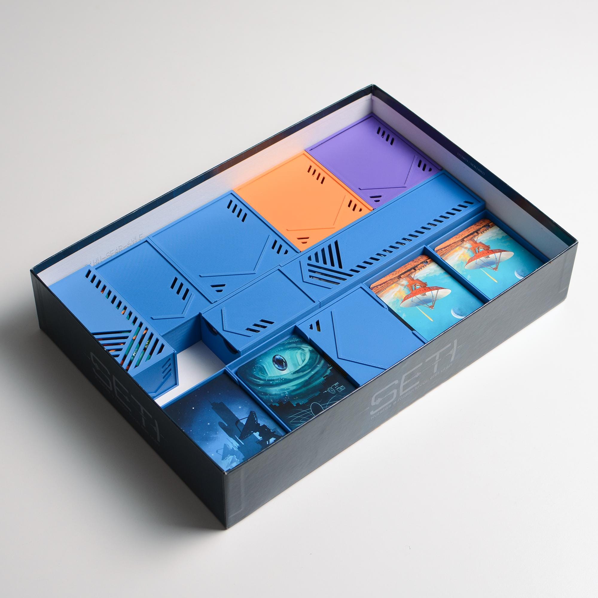 SETI ボードゲームインサート / オーガナイザー – スリーブカード対応