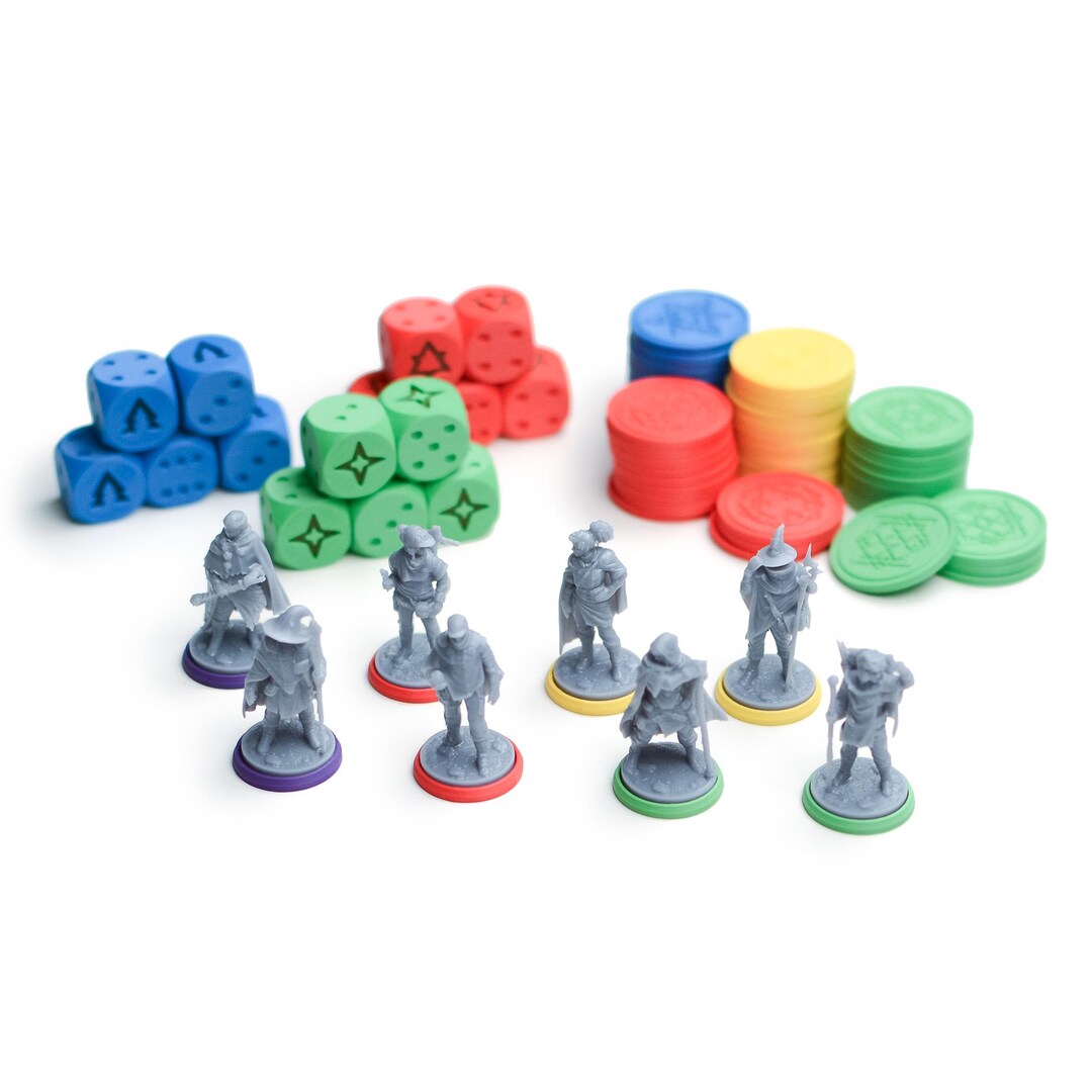 Earthborne Rangers Upgrade Kit – Custom Miniatures, Tokens & Dice Set ...