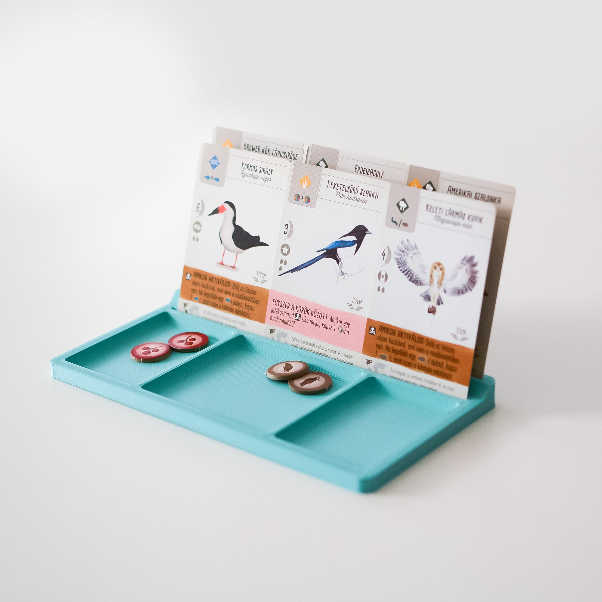 wingspan-card-holder-arctic-teal-board-game-organizer-etsy