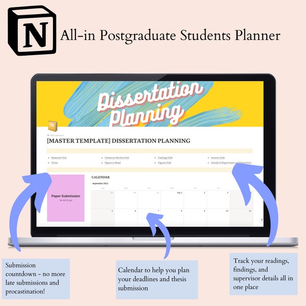 Dissertation Planning for students