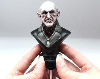 Nosferatu Vampire Wine Bottle Stopper: Count Orlok, Phantom of the Night
