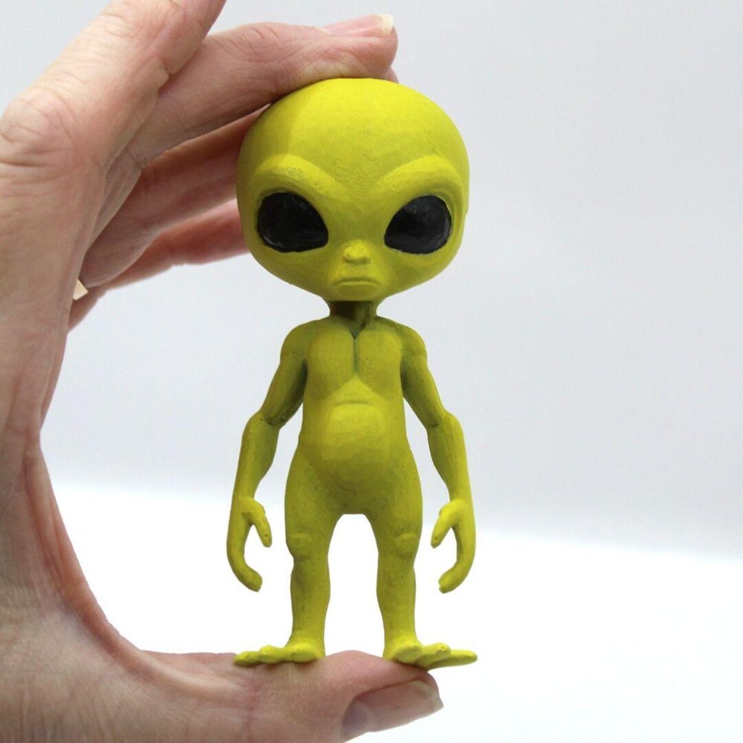 Green Alien Figure or Fridge Magnet: Area 51 Roswell Sci-fi Gift - Etsy