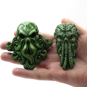 Cthulhu Fridge Magnet: H.P. Lovecraft Fan Art Gift