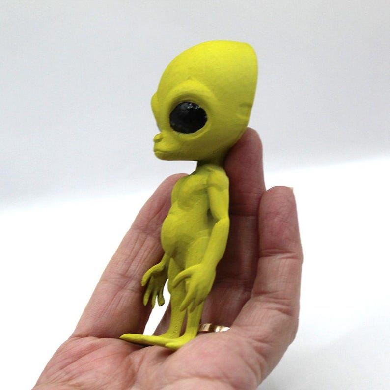 Green Alien Figure or Fridge Magnet: Area 51 Roswell Sci-fi Gift - Etsy