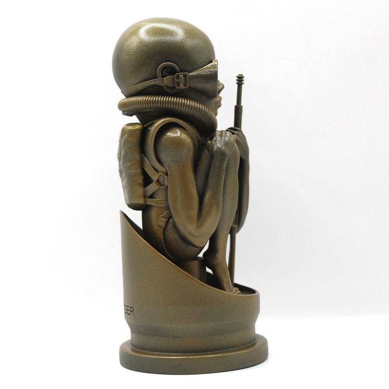 HR Giger Alien Birth Machine Bullet Baby Babies, Detailed Hand Painted ...