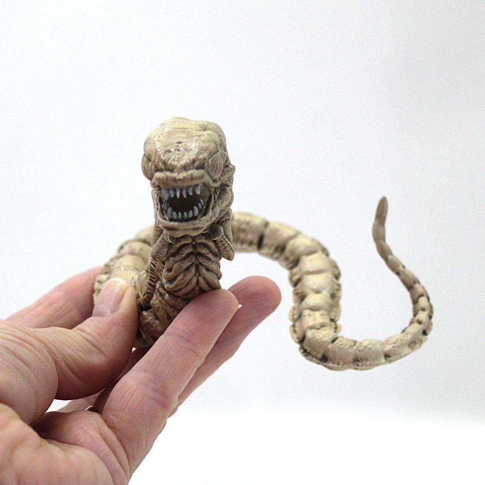 Hand Painted Alien Chestburster Figurine - 1979 Movie Model - Etsy