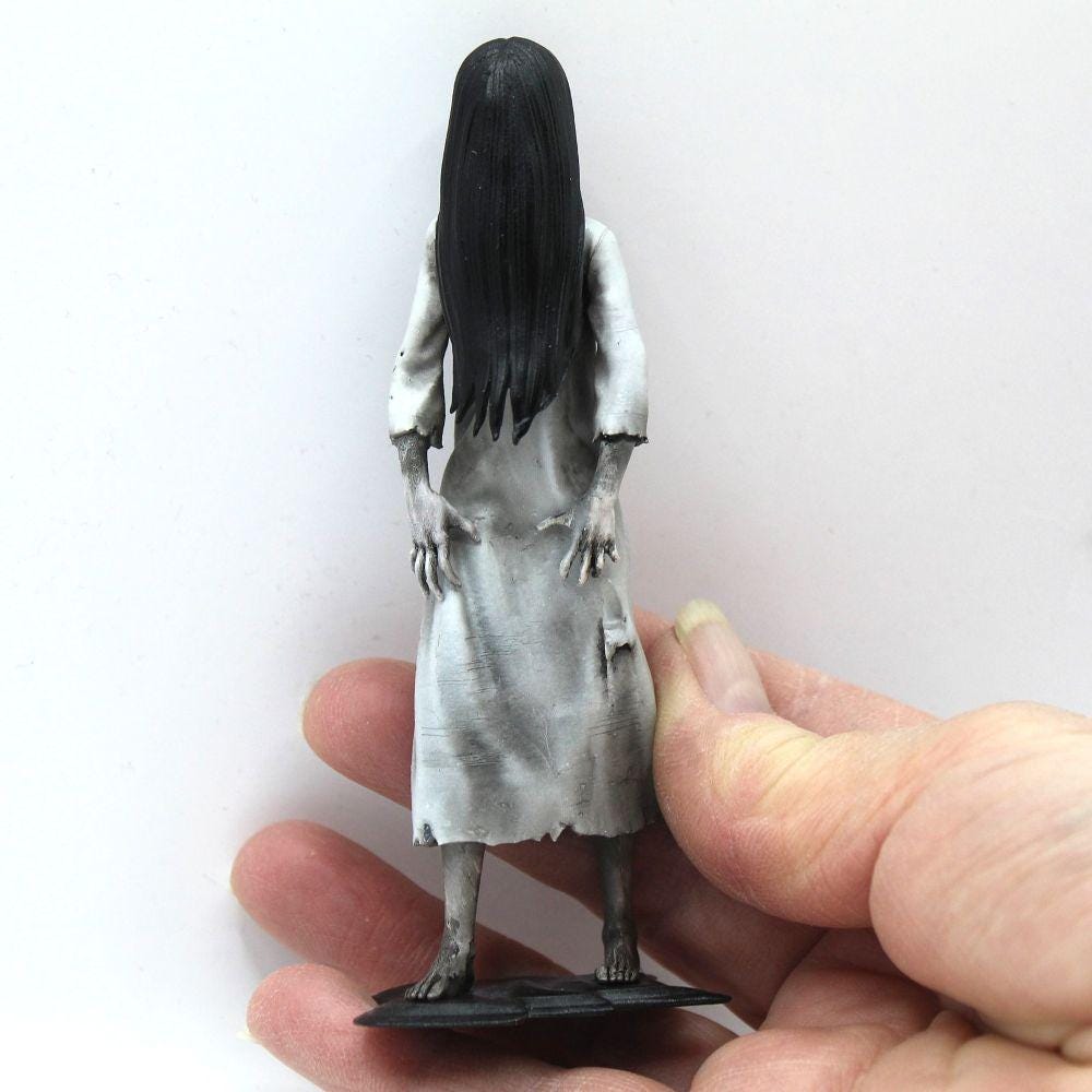 Sadako Yamamura MINI Figure: the Ring Movie Creepy Vengeful Ghost