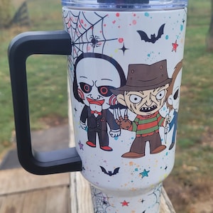Halloween guys 40oz tumbler