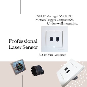 30-150 cm laser sensor 5 volt, home automation sensors, smart home, stairs lighting, DIY electronic