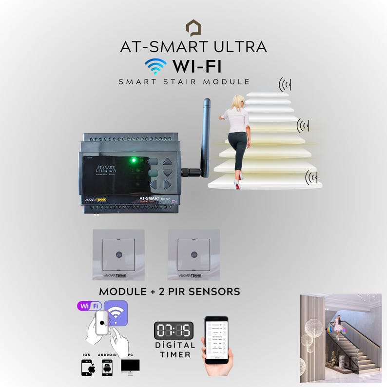 Premium Smart Stair Automation - Advanced Home Safety & Lighting ...