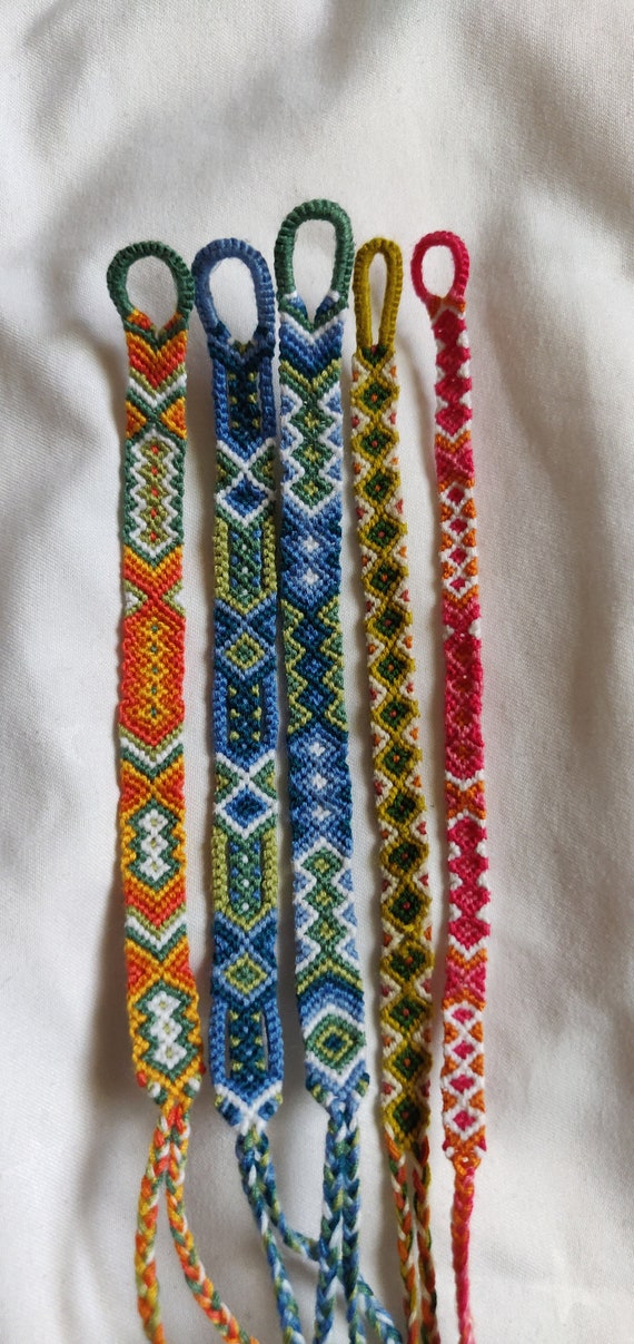 Tribal Aztec Friendship Bracelet boho String Bracelet Etsy Australia
