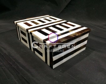 Marble Jewelry Trinket Box Handicraft Floral Inlay semi precious stones Works Decor and Gifts