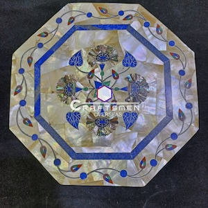 Marble Jewelry Trinket Box Handicraft Floral Inlay semi precious stones Works Decor and Gifts