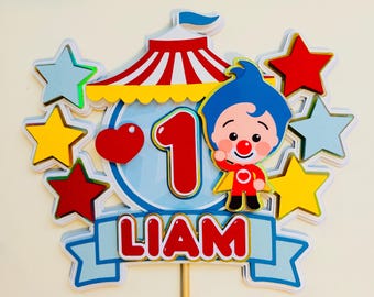 Personalized Plim Plim Cake Topper