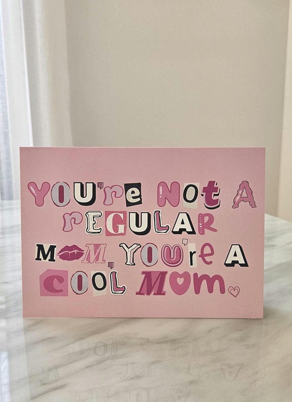 Funny Mum Greeting Card | Birthday, Mother's Day