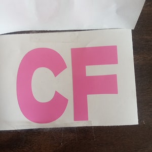 Customizable Boat Registration Decals